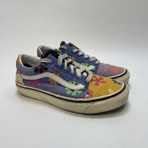 Vans Old Skool 36 DX Pyschedelic Floral AOP Boho Groovy Multicolor Women 7 US
